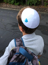 Load image into Gallery viewer, Blue Dove Kippah